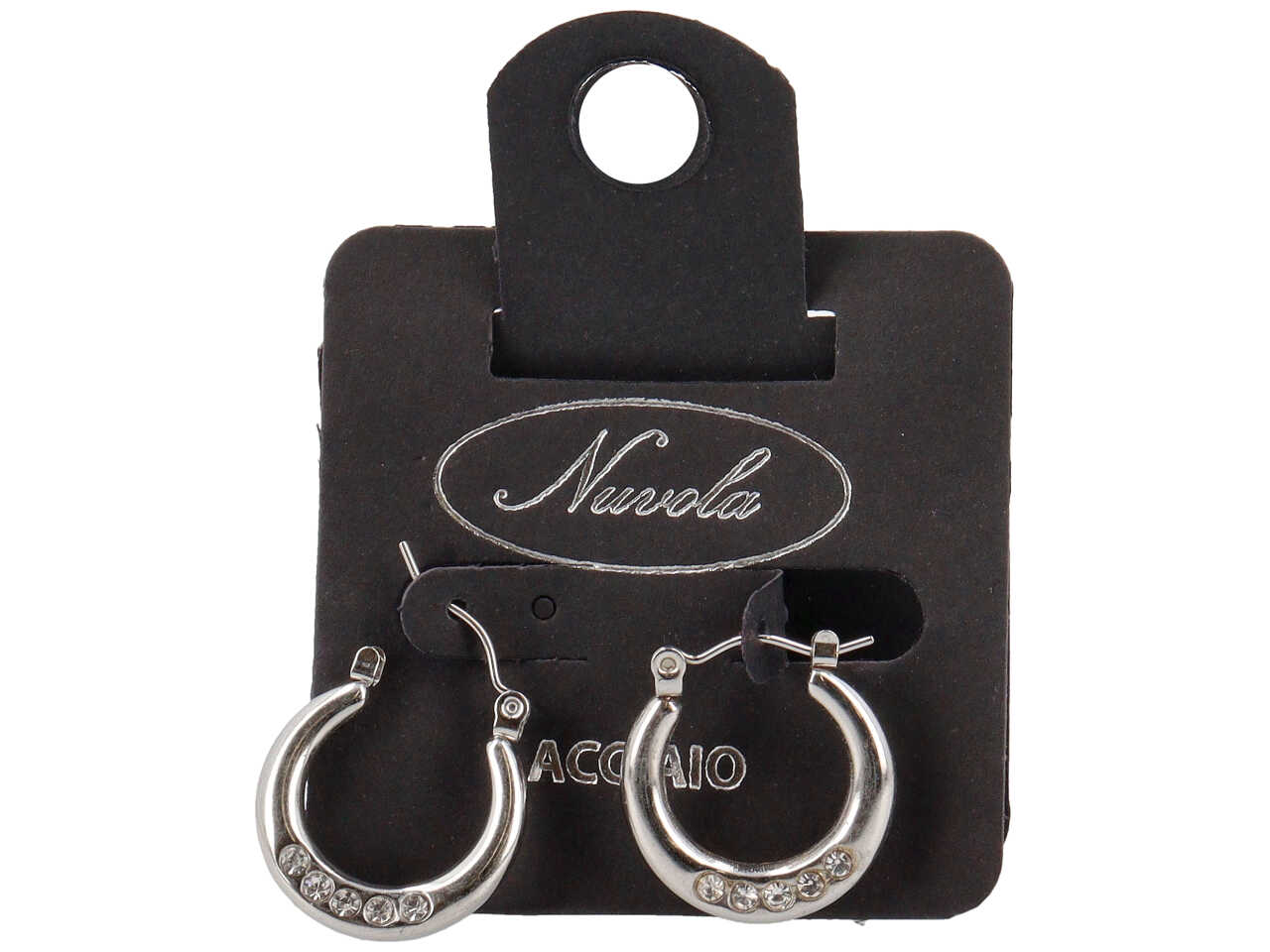 CERCHI CON 4 ZIRCONI CENTRALI CERCHI CON 4 ZIRCONI CENTRALI