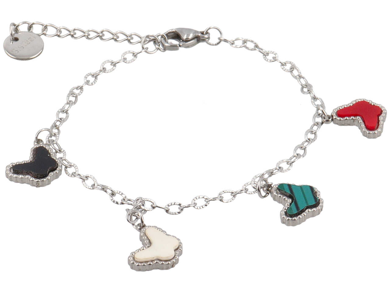 BRACCIALE FARFALLE MULTICOLOR BRACCIALE FARFALLE MULTICOLOR