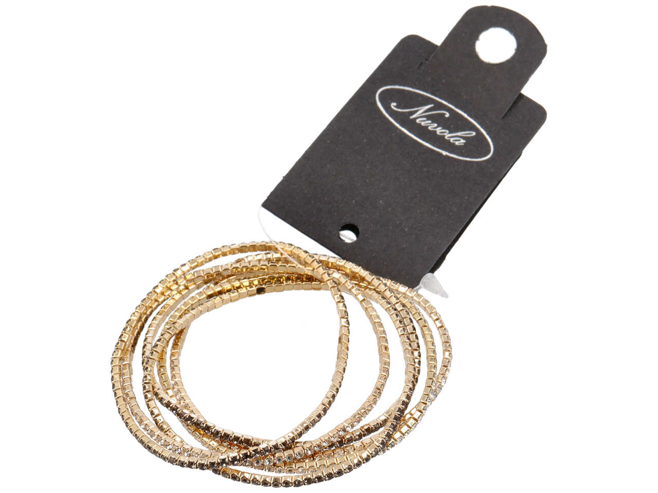 SET BRACCIALI ELAST. ORECCH.CRYSTAL/BLACK DIAMOND SET BRACCIALI ELAST. ORECCH.CRYSTAL/BLACK DIAMOND