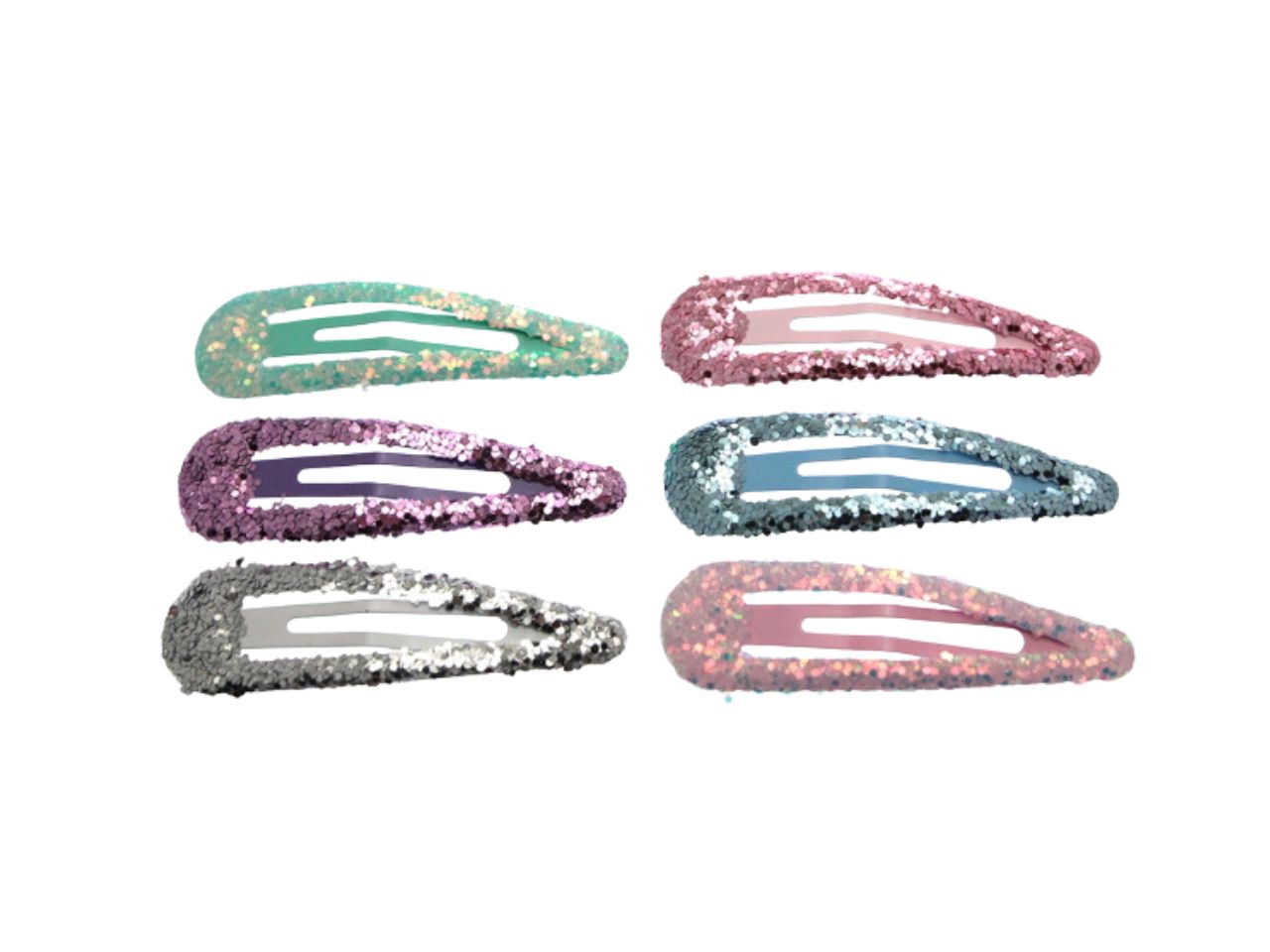 CLIC CLAC COLORI FORTI GLITTER 7CM