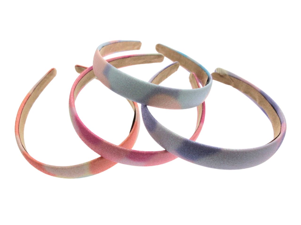 CERCHIETTO SFUMATO GLITTER SET DA 12 CERCHIETTI CERCHIETTO SFUMATO GLITTER SET DA 12 CERCHIETTI