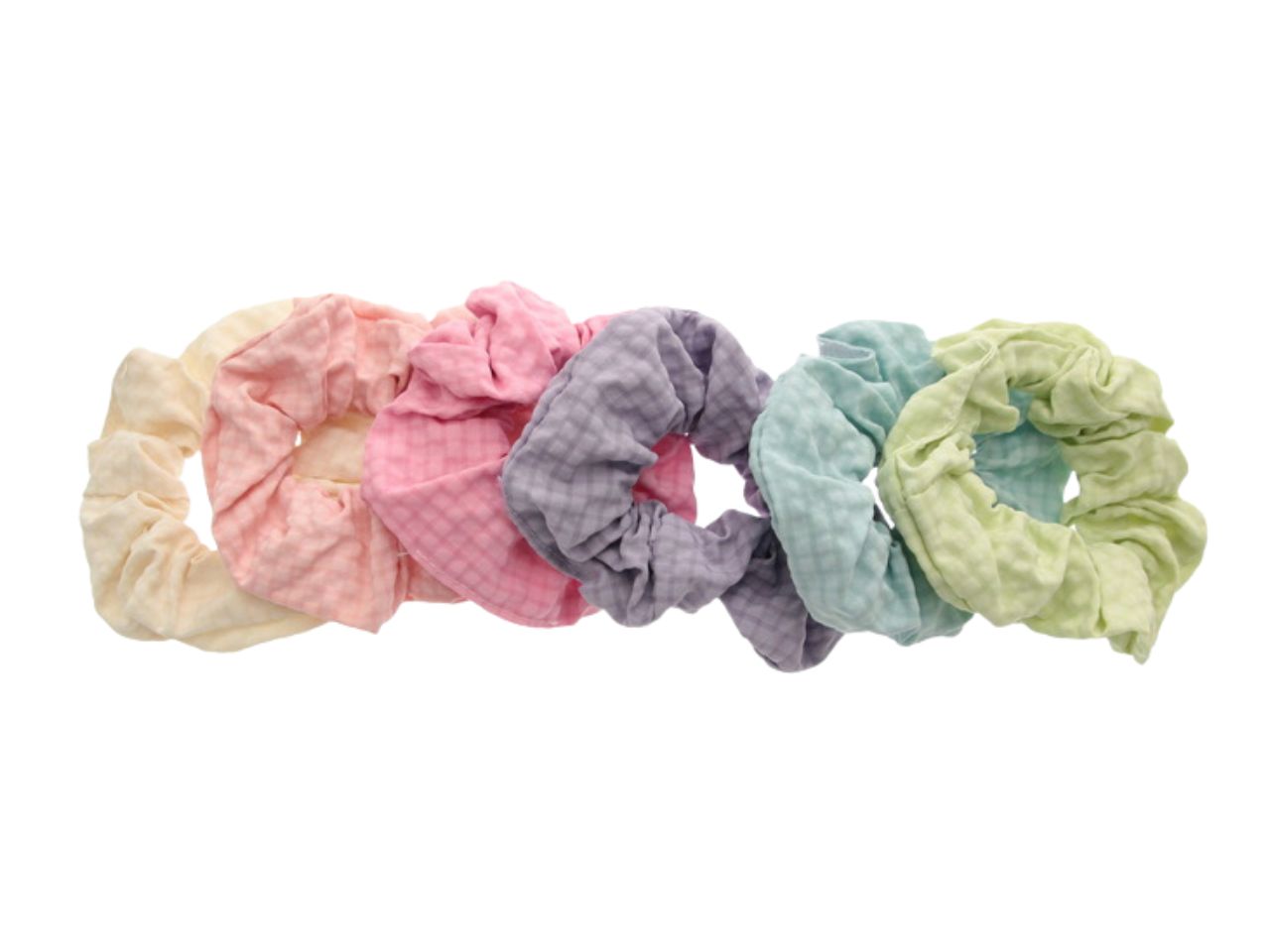 SMALL SCUNCY COLORI ESTIVI SET DA 12 SCUNCY SMALL SCUNCY COLORI ESTIVI SET DA 12 SCUNCY