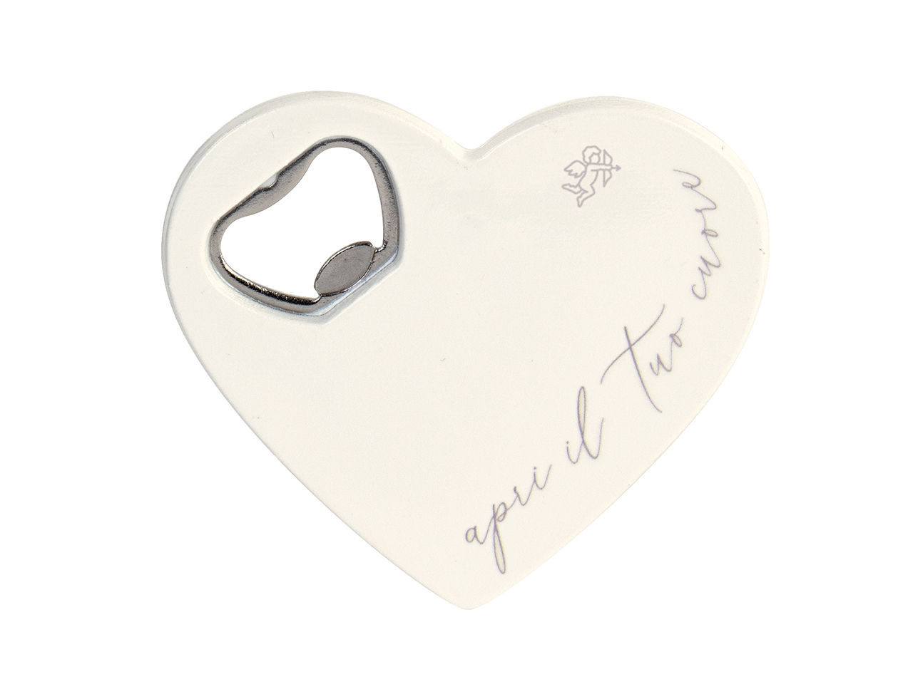 CUORE APRIBOTTIGLIE BIANCO 80X85CM 200076M CUORE APRIBOTTIGLIE BIANCO 80X85CM 200076M