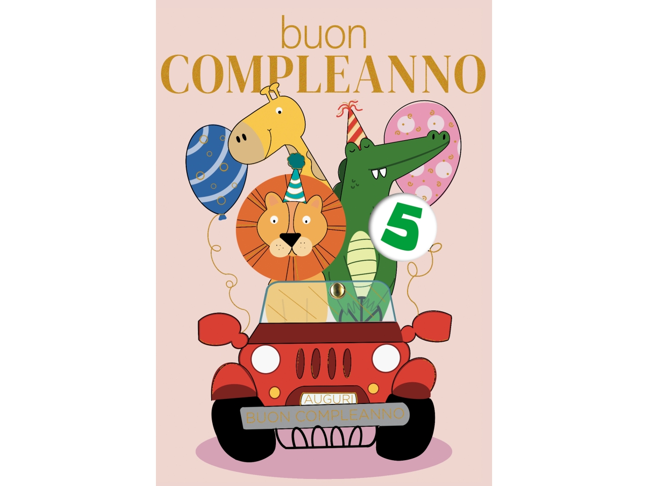 BIGLIETTO COMPLEANNO BIMBI ROTEL.1-9AN.FA00196BC/B