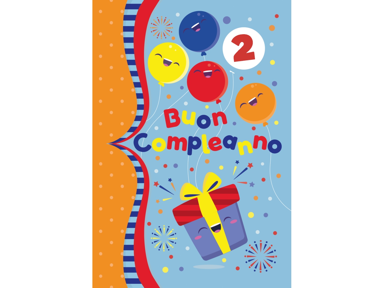 BIGLIETTO COMPLEANNO BIMBI ROTEL.1-9AN.FA00236BC/A