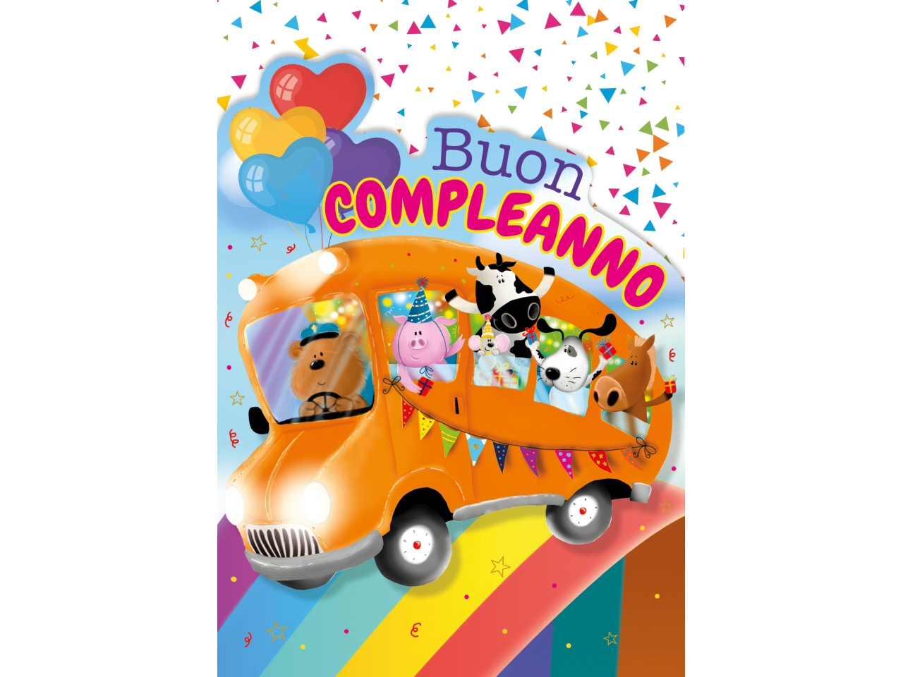 BIGLIETTO COMPLEANNO BIMBI ROTEL.1-9AN.FA00230BC/B