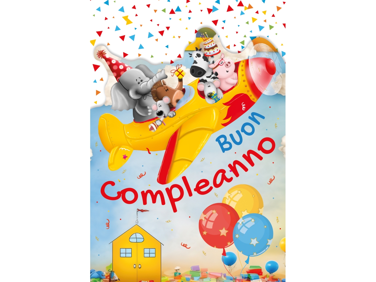 BIGLIETTO COMPLEANNO BIMBI ROTEL.1-9AN.FA00230BC/C