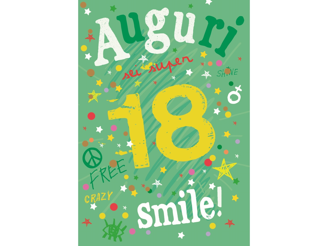 BIGLIETTO I MIGLIORI ANNI 18 ANNI FA00244BC/A BIGLIETTO I MIGLIORI ANNI 18 ANNI FA00244BC/A