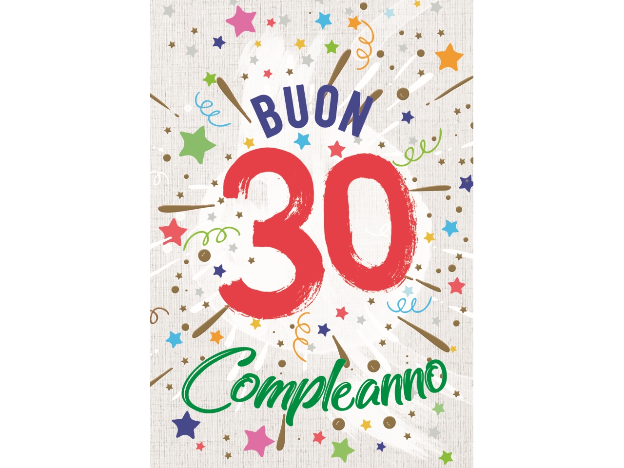 BIGLIETTO I MIGLIORI ANNI 30 ANNI FA00244BC/B BIGLIETTO I MIGLIORI ANNI 30 ANNI FA00244BC/B