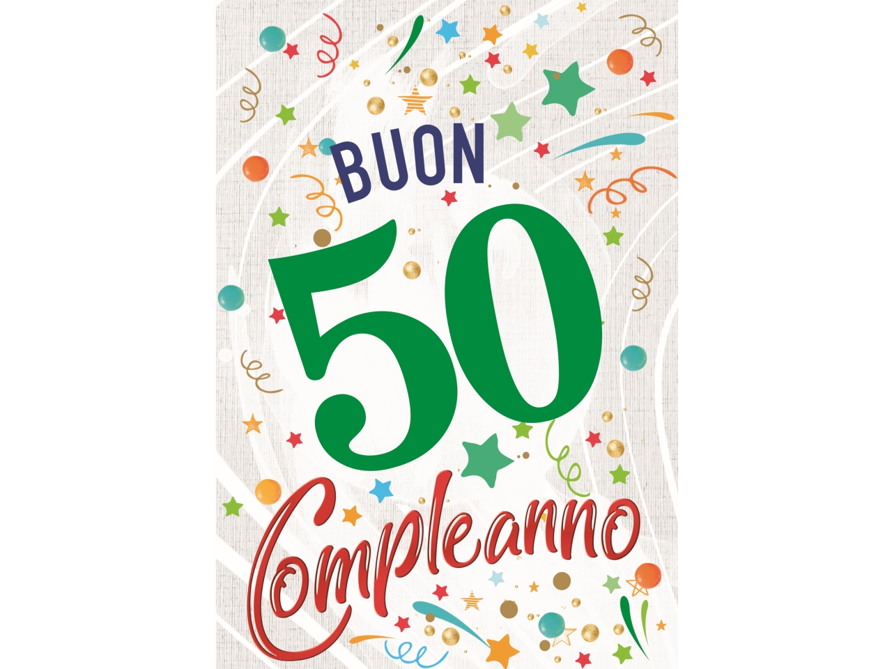 BIGLIETTO I MIGLIORI ANNI 50 ANNI FA00244BC/D BIGLIETTO I MIGLIORI ANNI 50 ANNI FA00244BC/D