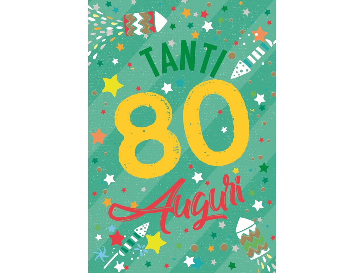 BIGLIETTO I MIGLIORI ANNI 80 ANNI FA00244BC/G BIGLIETTO I MIGLIORI ANNI 80 ANNI FA00244BC/G