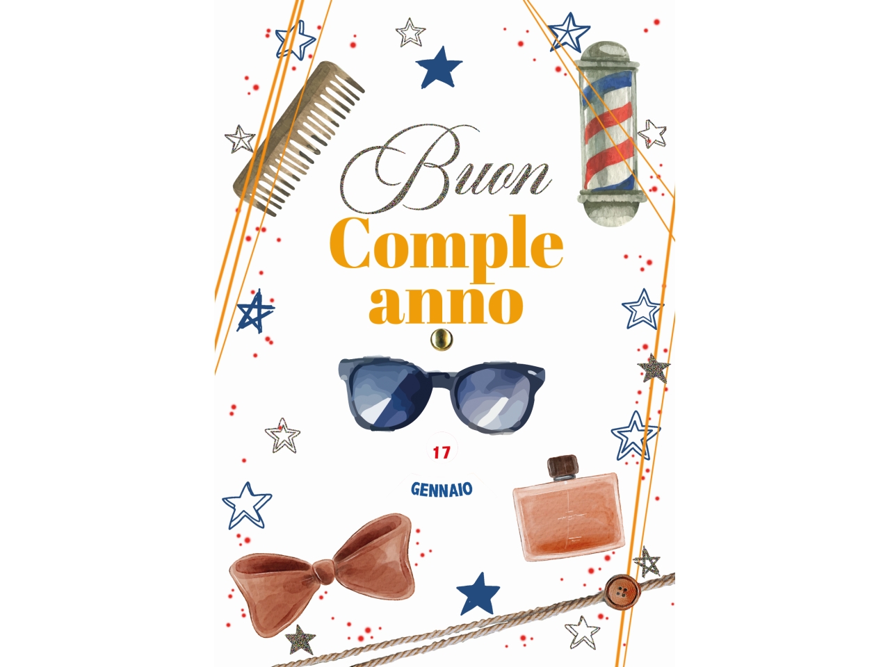 BIGLIETTO COMPLEANNO DOPPIA ROTELLA FA00212BC/B