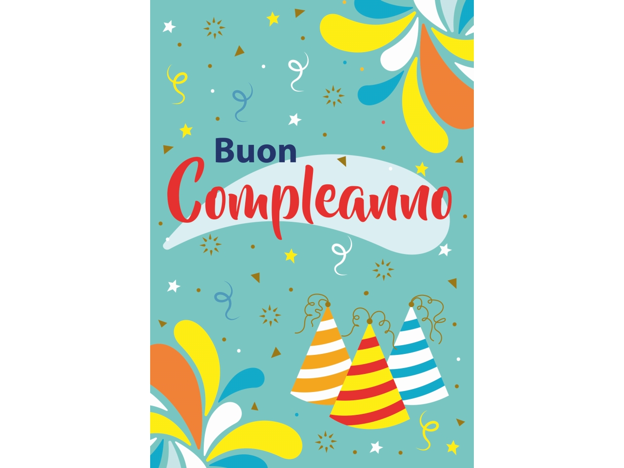 BIGLIETTO COMPLEANNO CAPPELLINI FA00247BC/B
