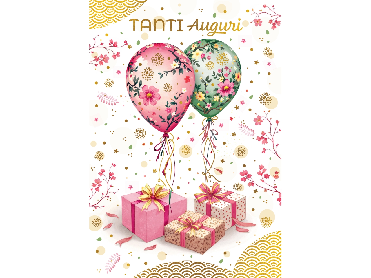 BIGLIETTO TANTI AUGURI FA00255AG/A