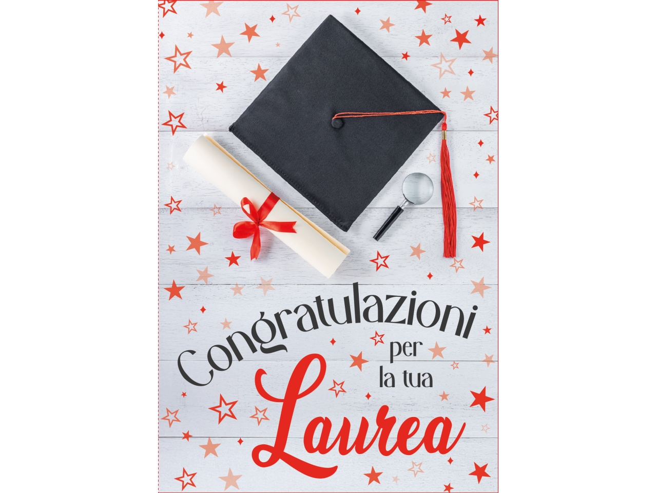 BIGLIETTO TANTI AUGURI LAUREA FA00257AL/A