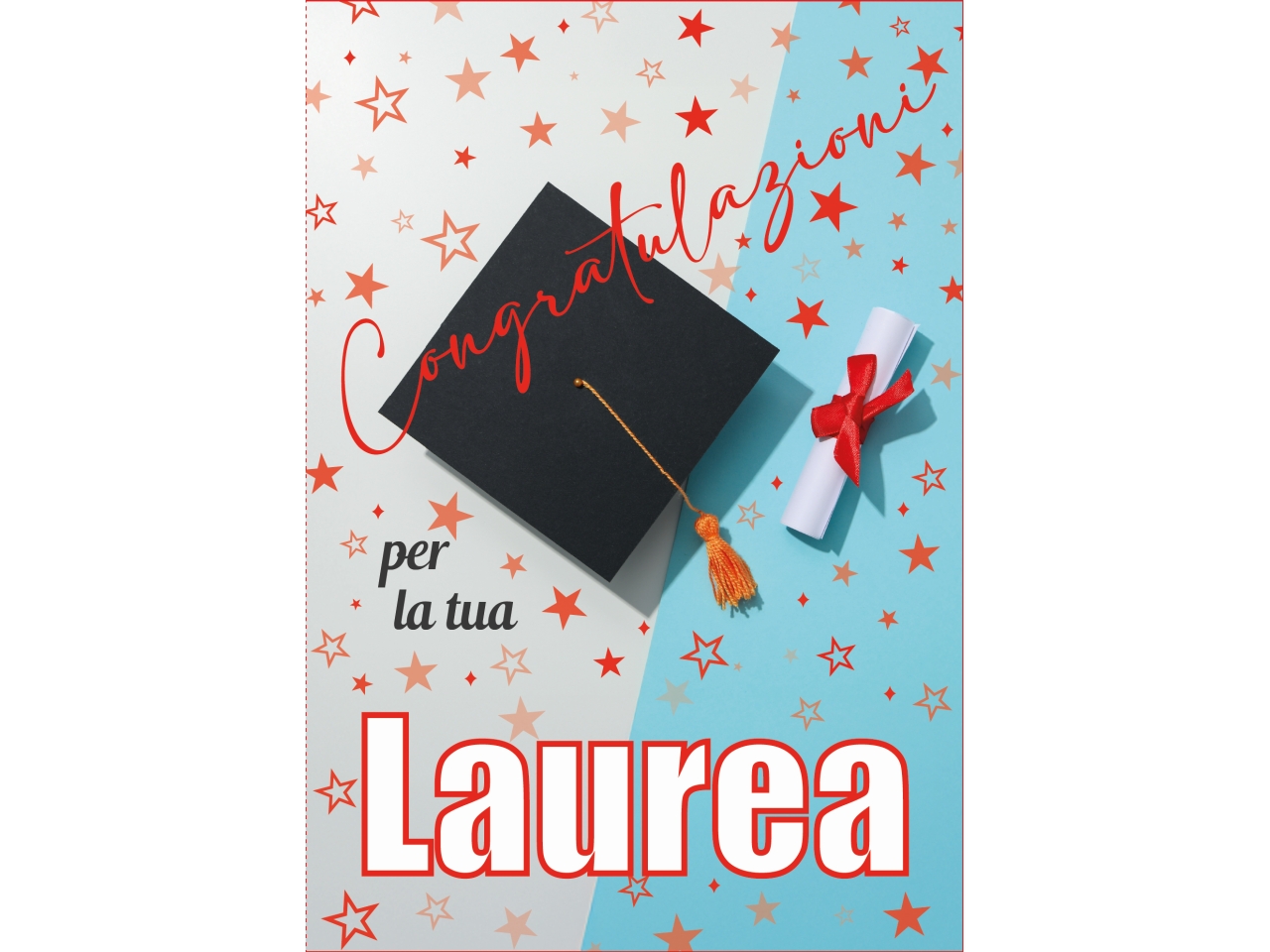 BIGLIETTO TANTI AUGURI LAUREA FA00257AL/C