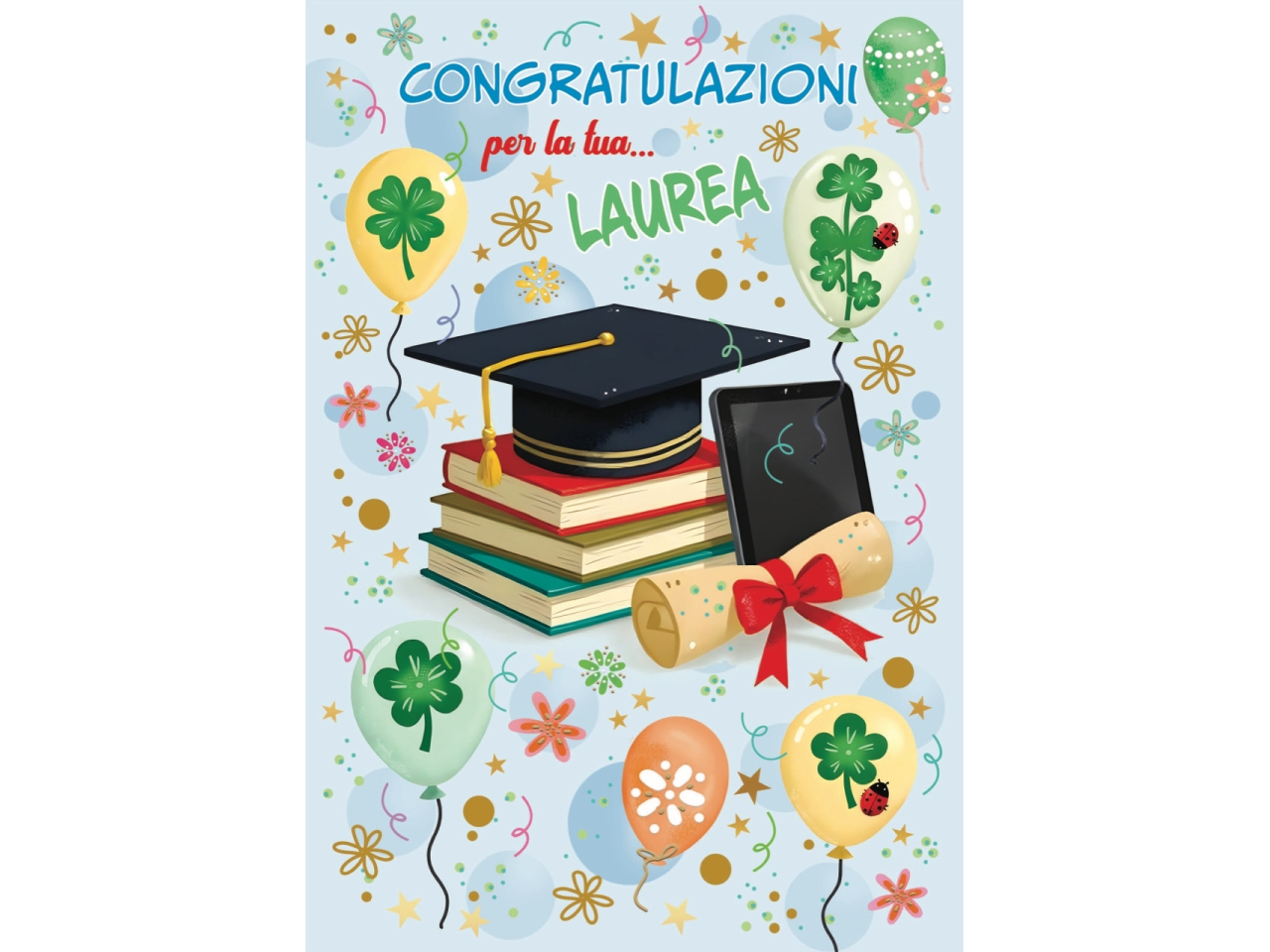 BIGLIETTO TANTI AUGURI LAUREA FA00258AL/A