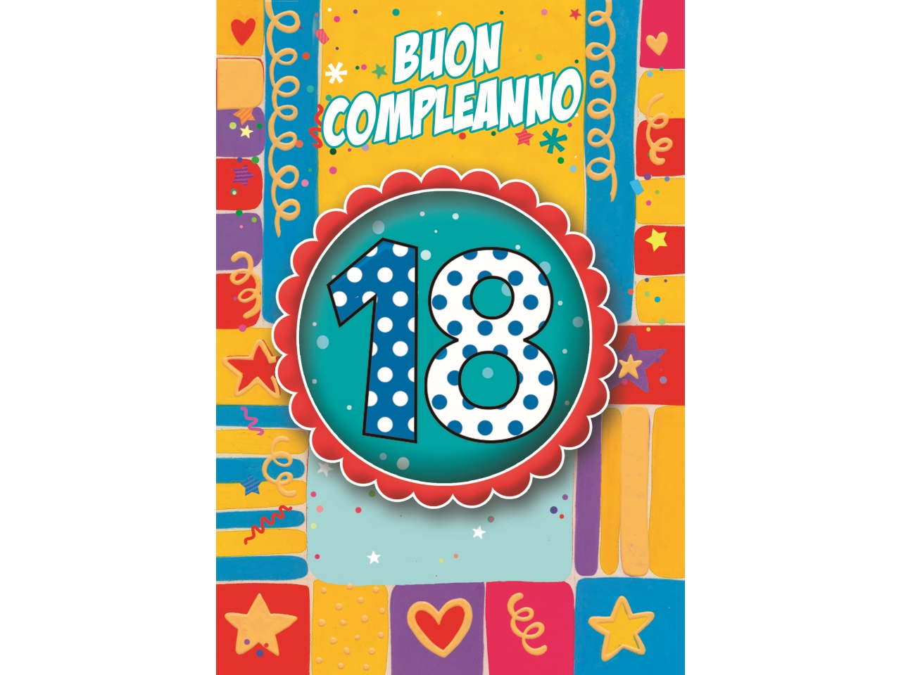 BIGLIETTO BUON COMPLEANNO PORTASOLDI18 FA00260PS/A
