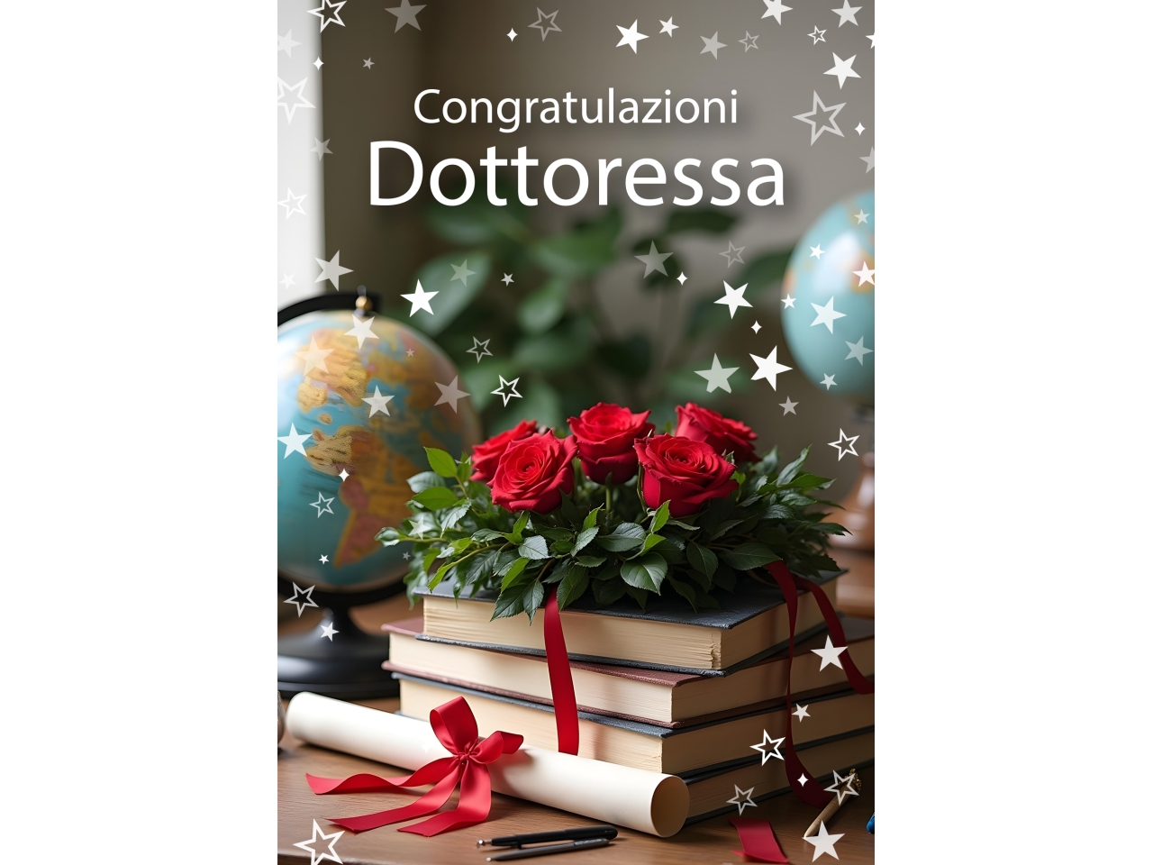 BIGLIETTO PORTASOLDI LAUREA DOTTORESSA FA00261PS/B