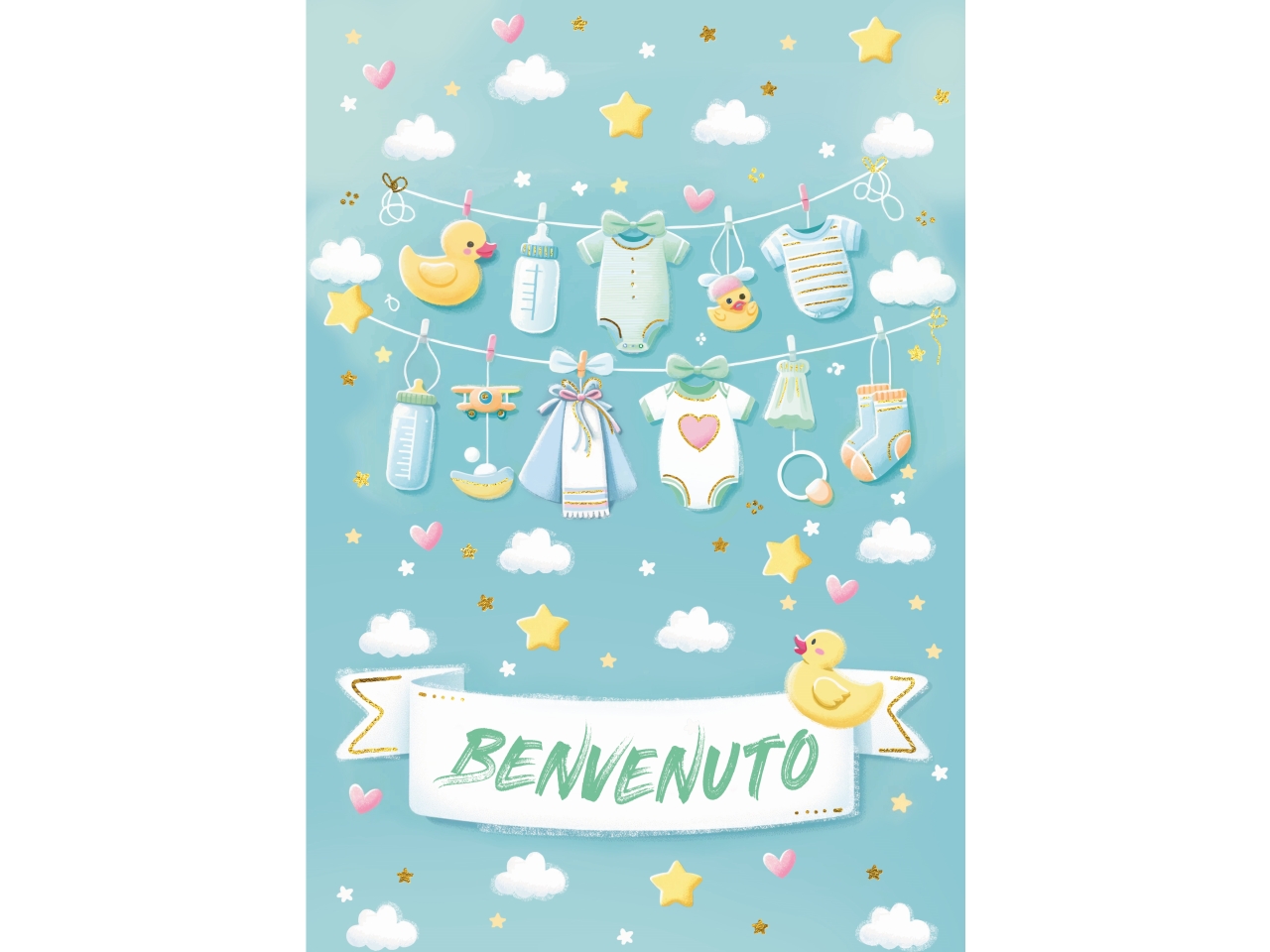 BIGLIETTO LIETO EVENTO BENVENUTO FE10225LE/A BIGLIETTO LIETO EVENTO BENVENUTO FE10225LE/A