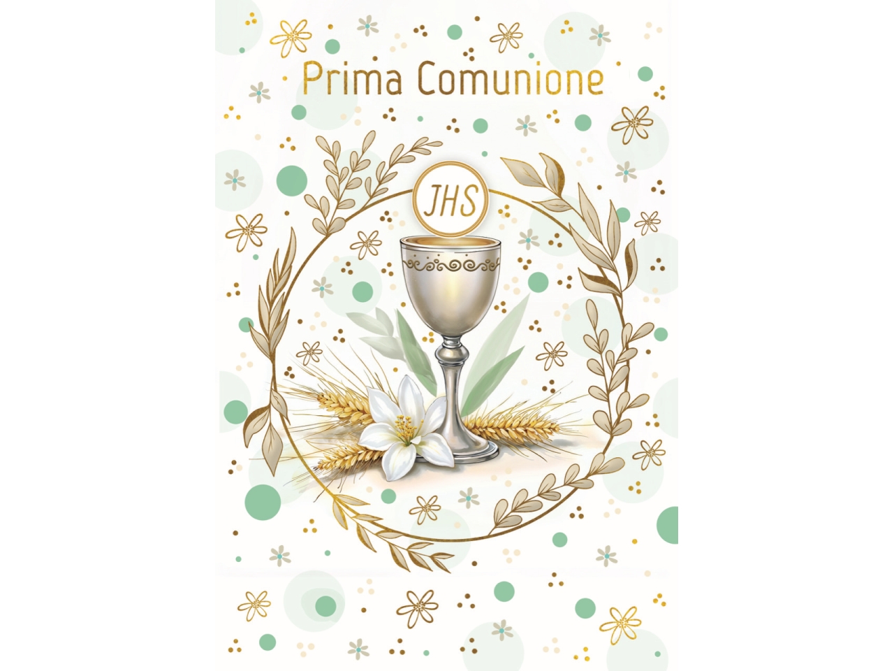 BIGLIETTO PRIMA COMUNIONE FE10229PC/A