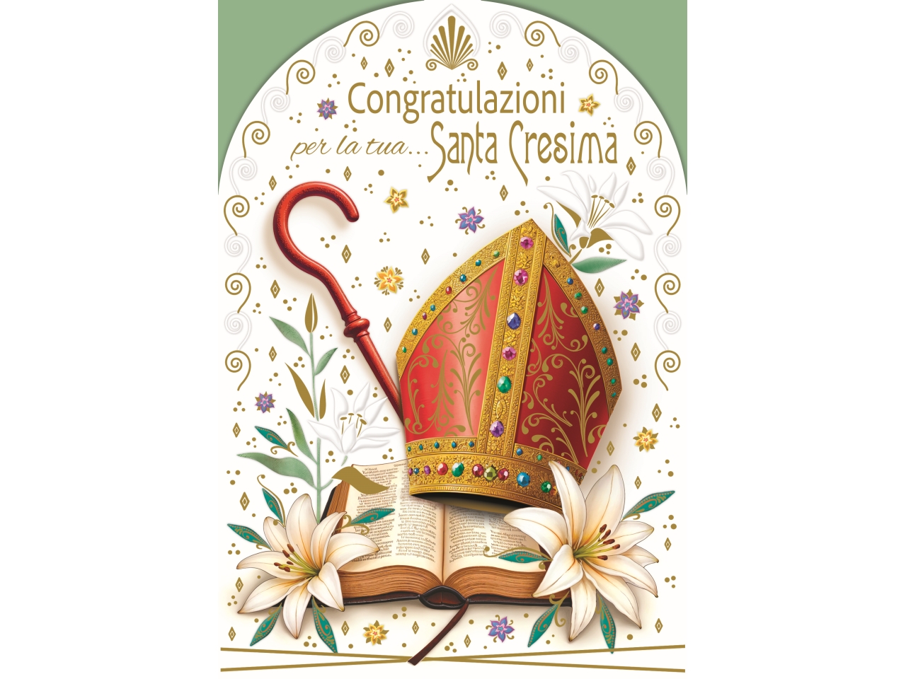 BIGLIETTO SANTA CRESIMA FE10211SC/A