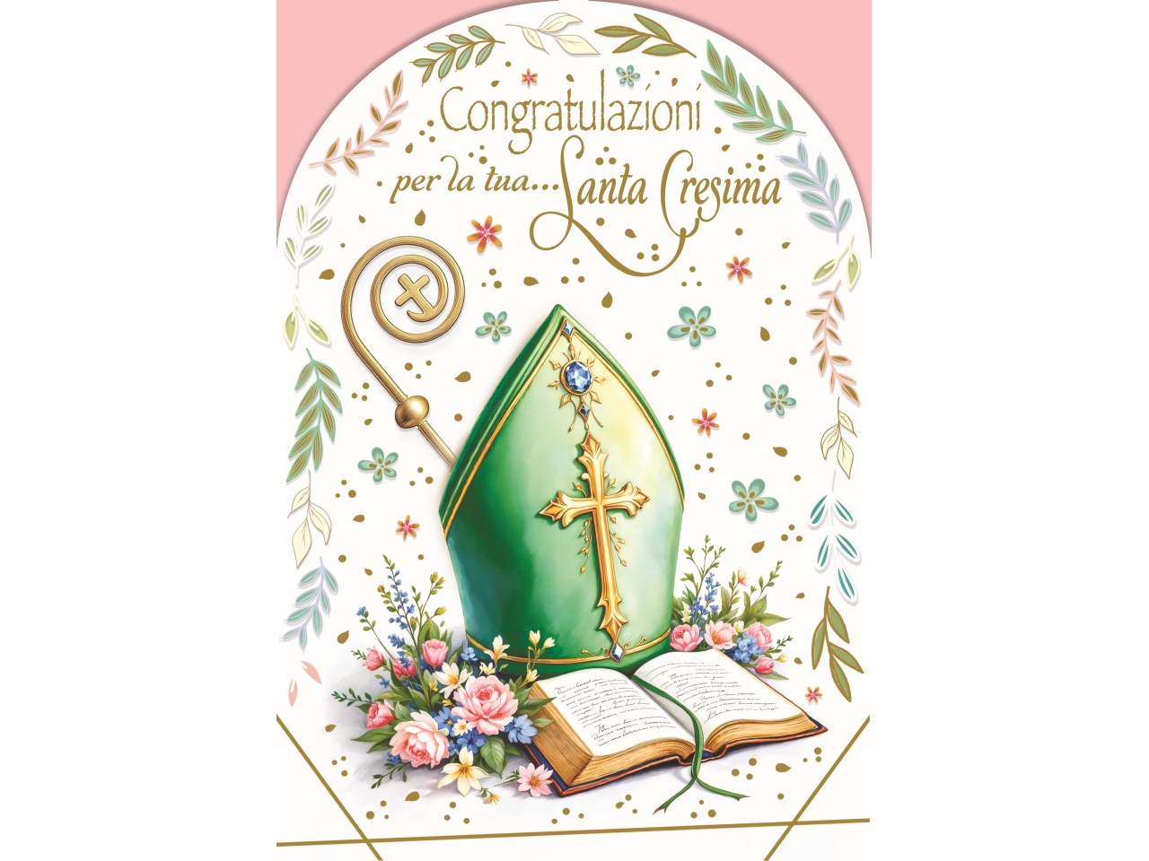BIGLIETTO SANTA CRESIMA FE10211SC/C