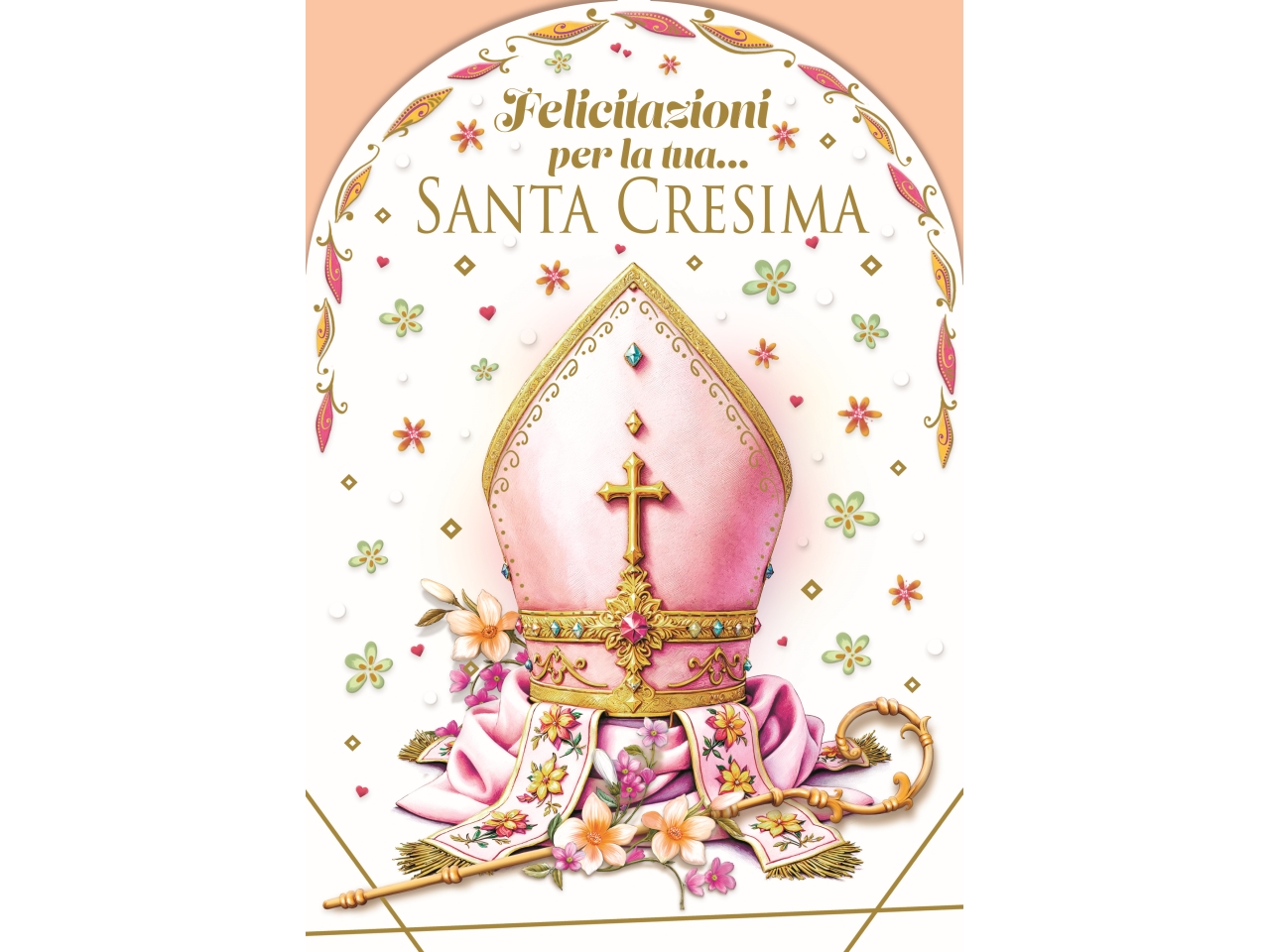 BIGLIETTO SANTA CRESIMA FE10211SC/D