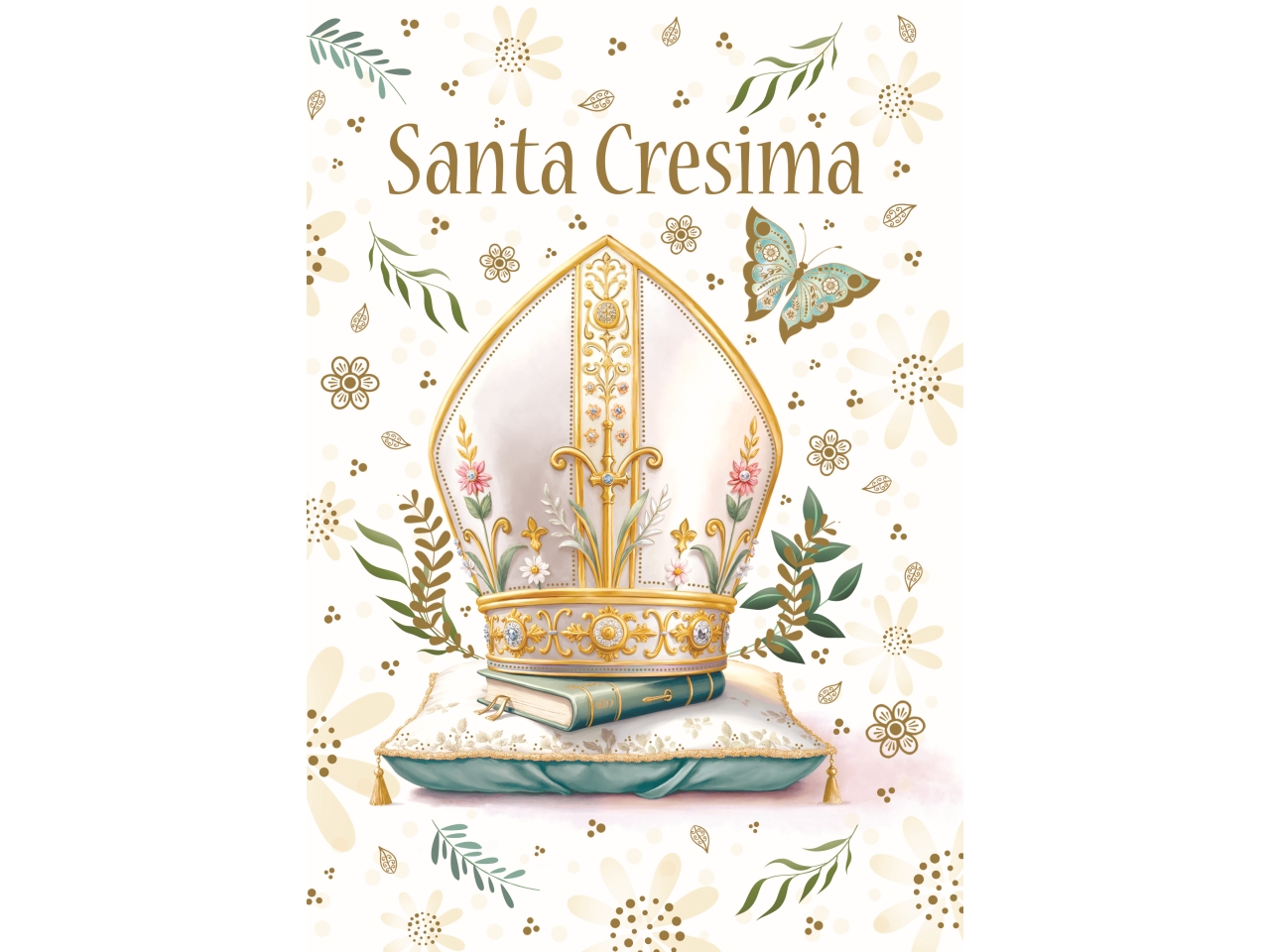 BIGLIETTO SANTA CRESIMA FE10235SC/A