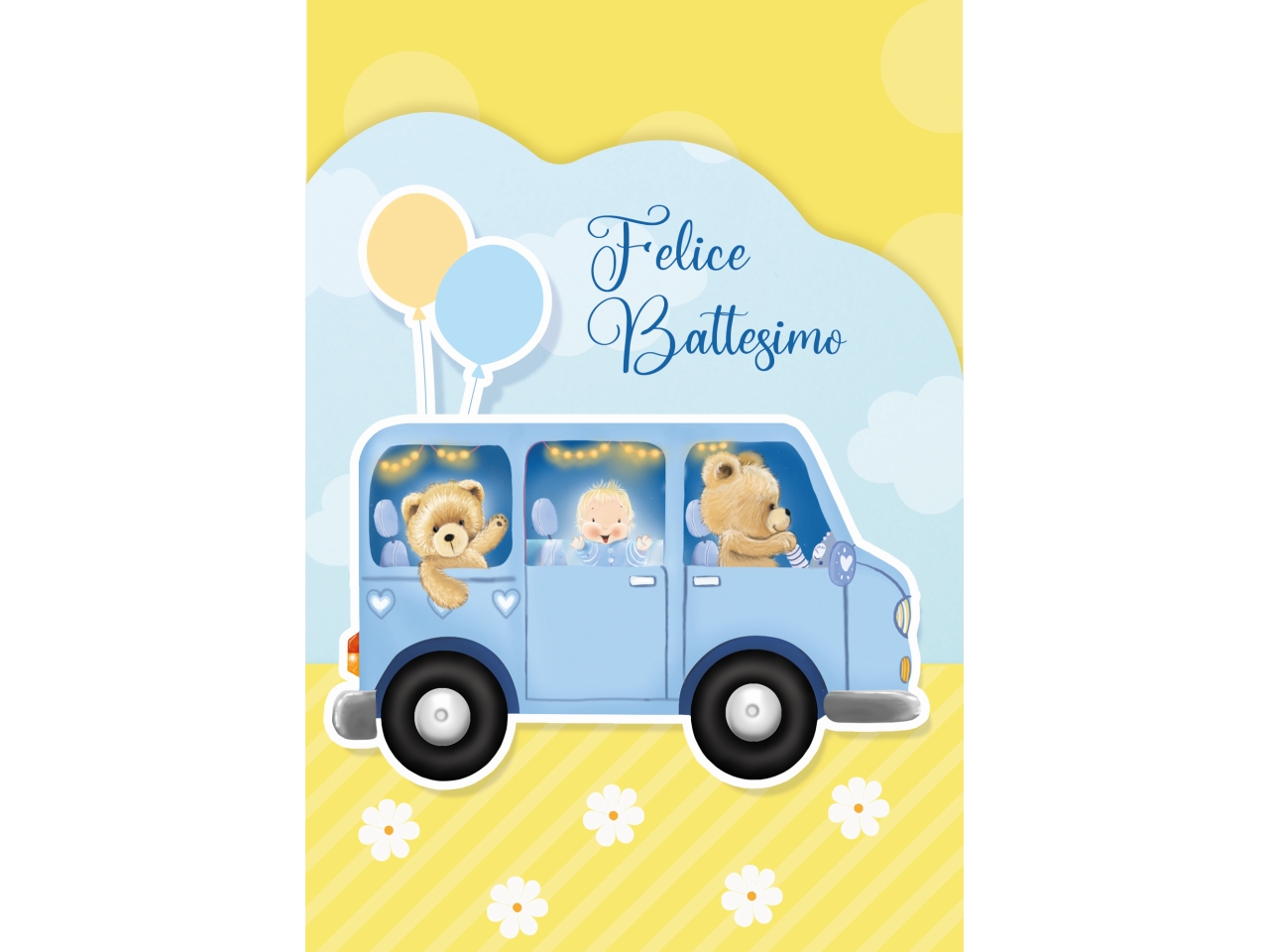 BIGLIETTO PORTASOLDI BATTESIMO AZZURRO FE10213PS/C BIGLIETTO PORTASOLDI BATTESIMO AZZURRO FE10213PS/C