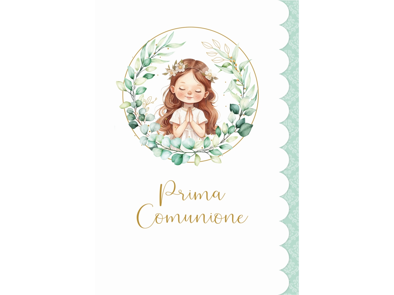 BIGLIETTO PORTASOLDI PRIMA COMUNIONE FE10214PS/D