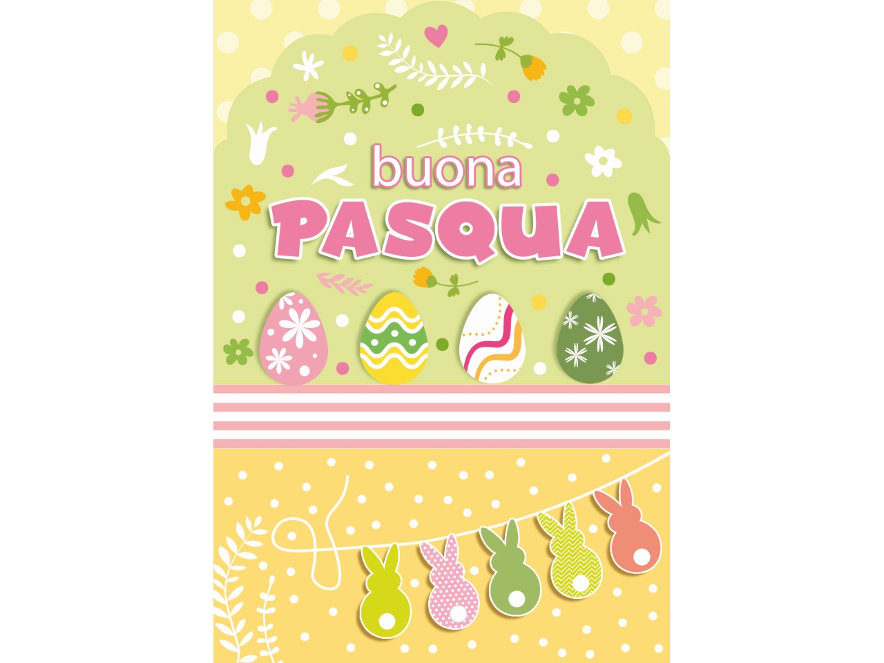 BIGLIETTO BUONA PASQUA LAICA PV20031BP/D