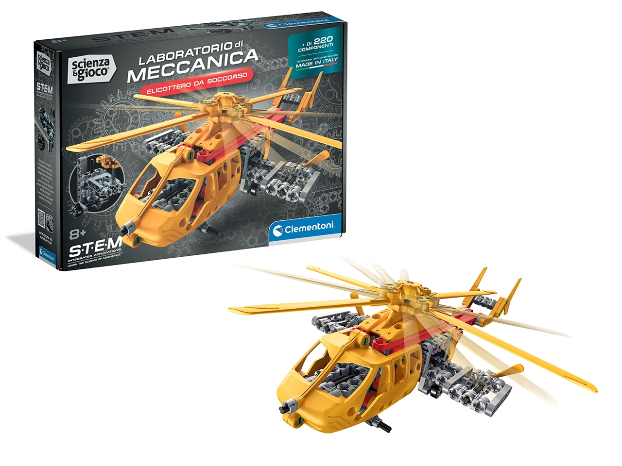 CLEMENTONI LAB.MECCANICA ELICOTTERO 19454.4