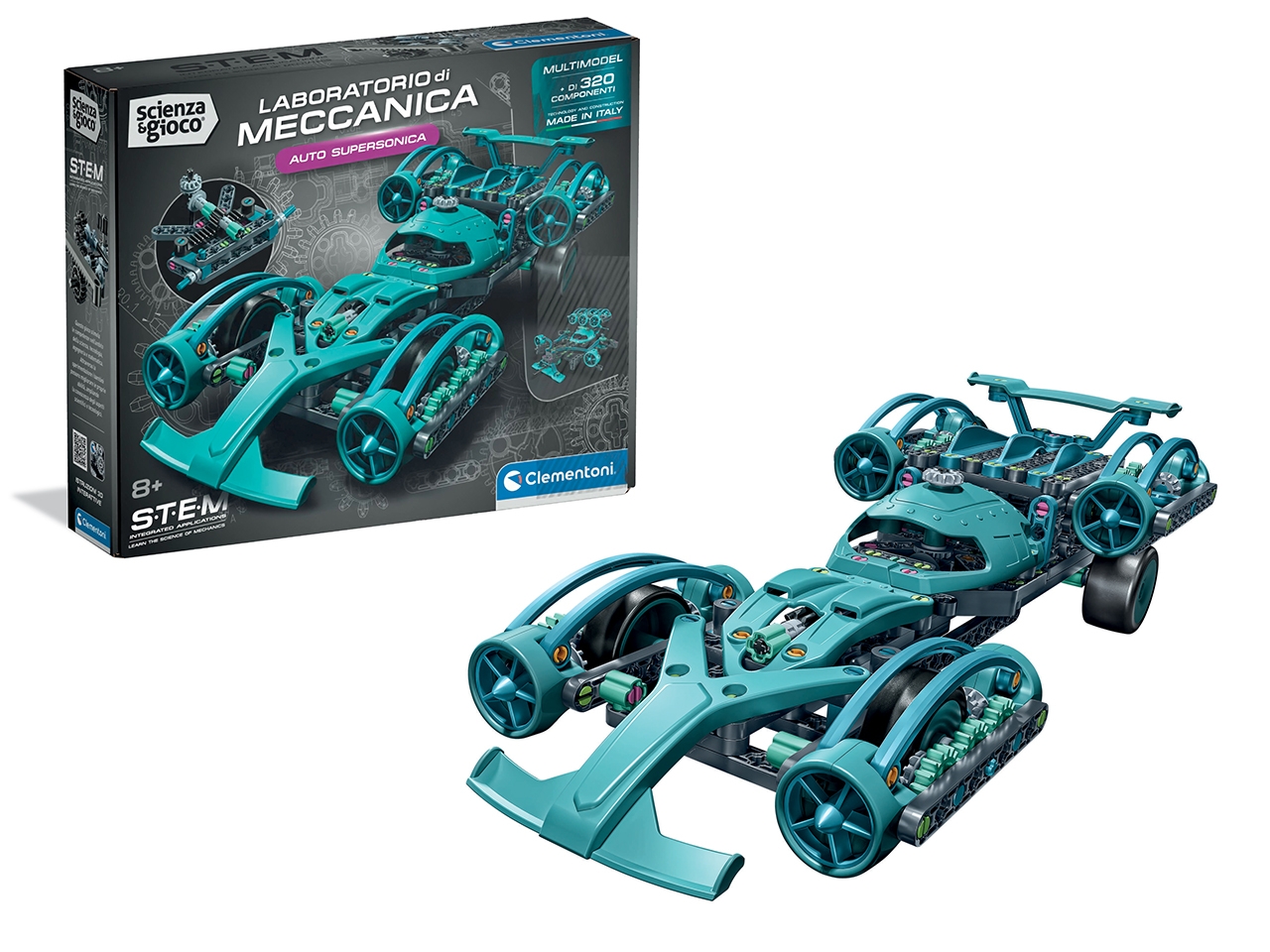 CLEMENTONI LAB.MECCANICA SUPERSONIC CAR 19468.1