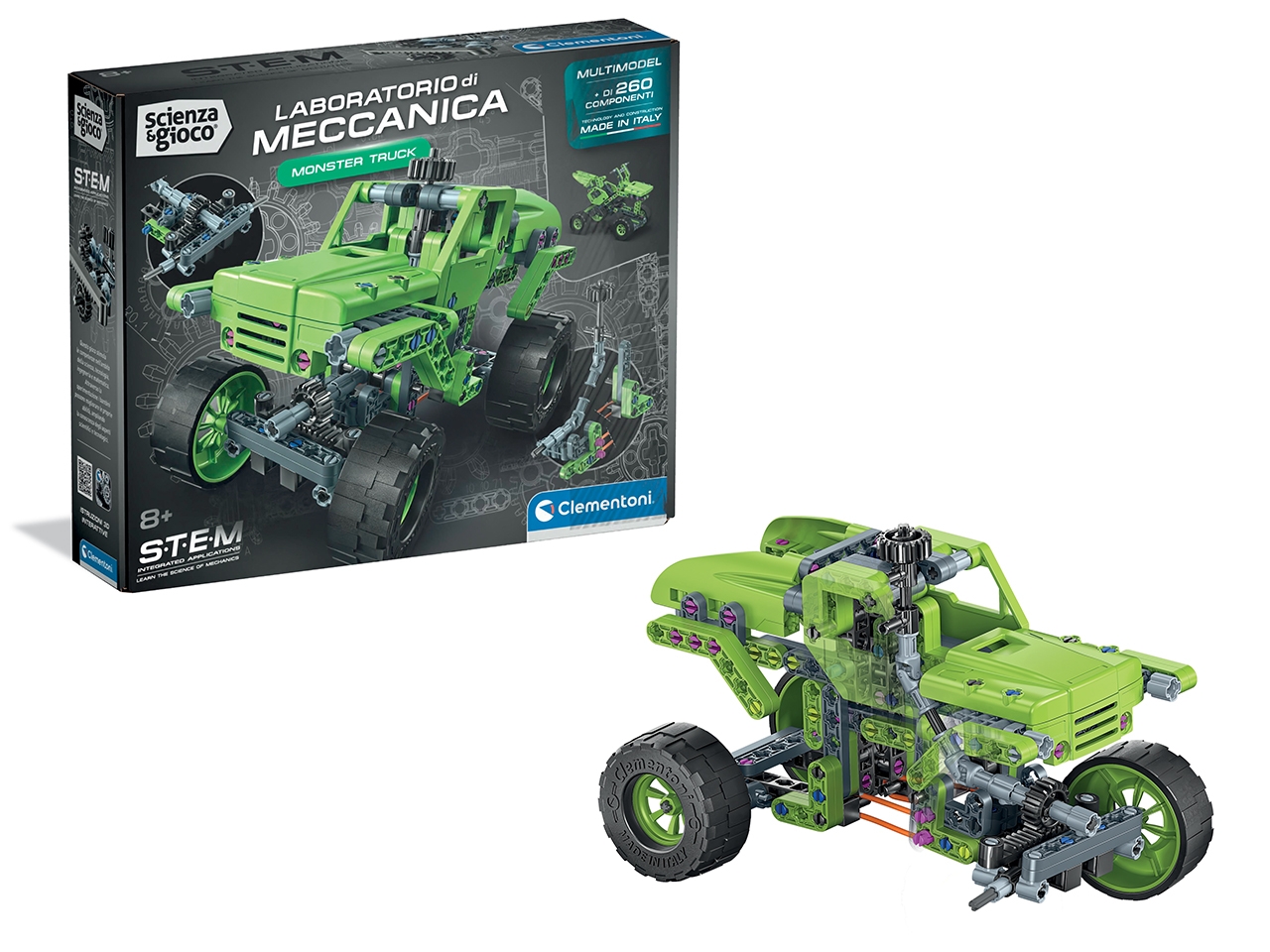 CLEMENTONI LAB.MECCANICA MONSTER TRUCK 19472.8