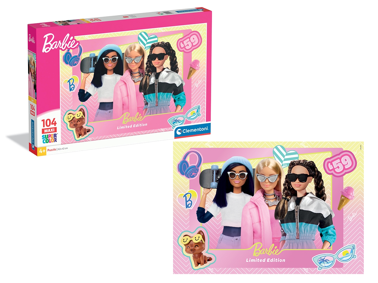 PUZZLE 104 MAXI BARBIE 25015.8