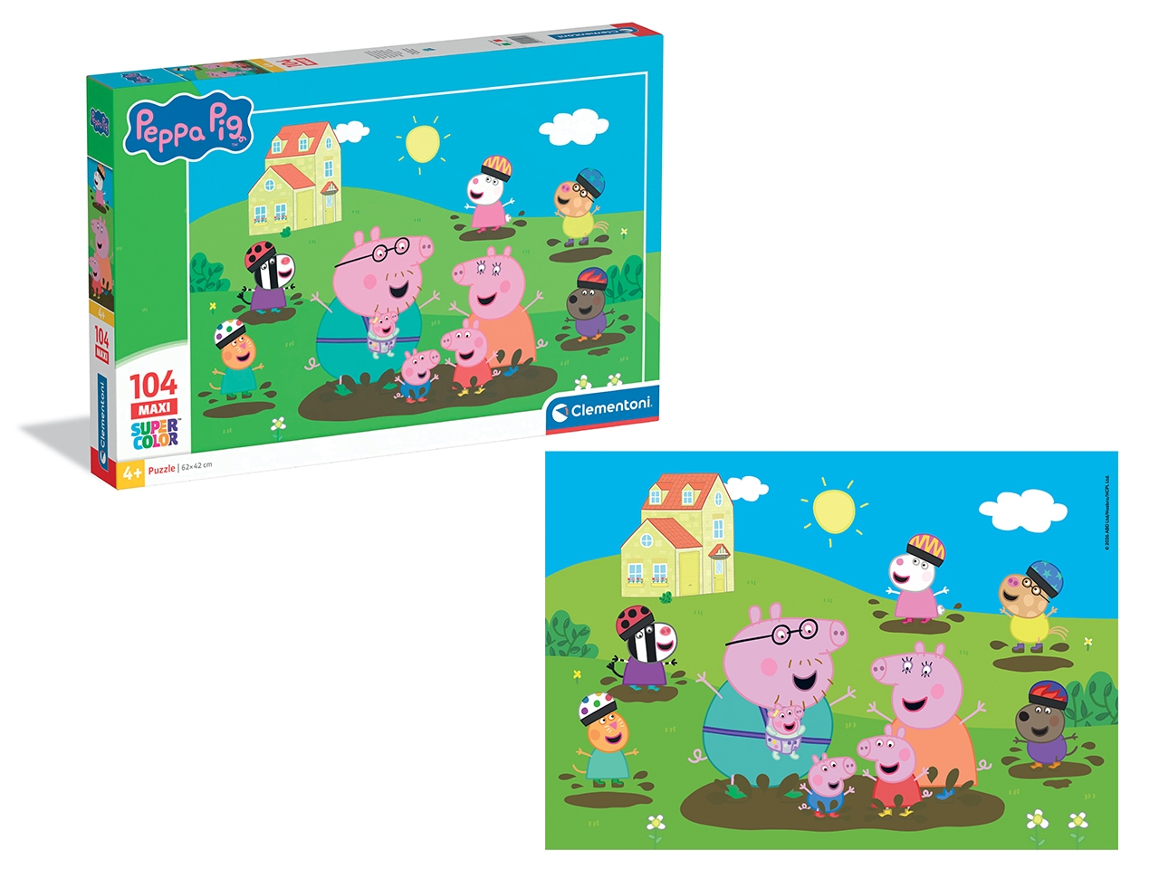 PUZZLE 104 MAXI PEPPA PIG 2 25017.2