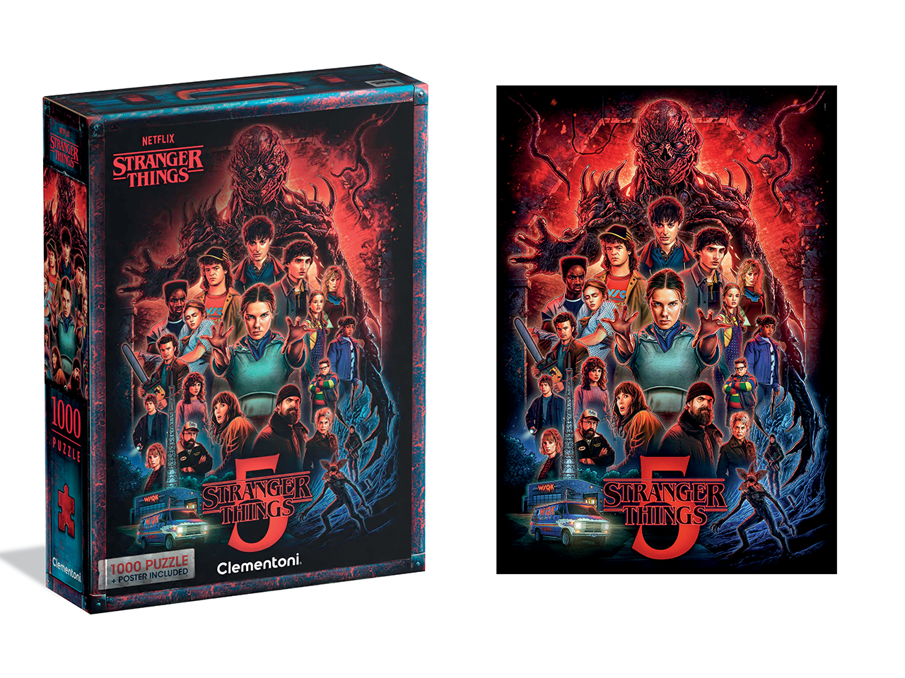 PUZZLE 1000 COMPACT STRANGER THINGS 52025 37096.2