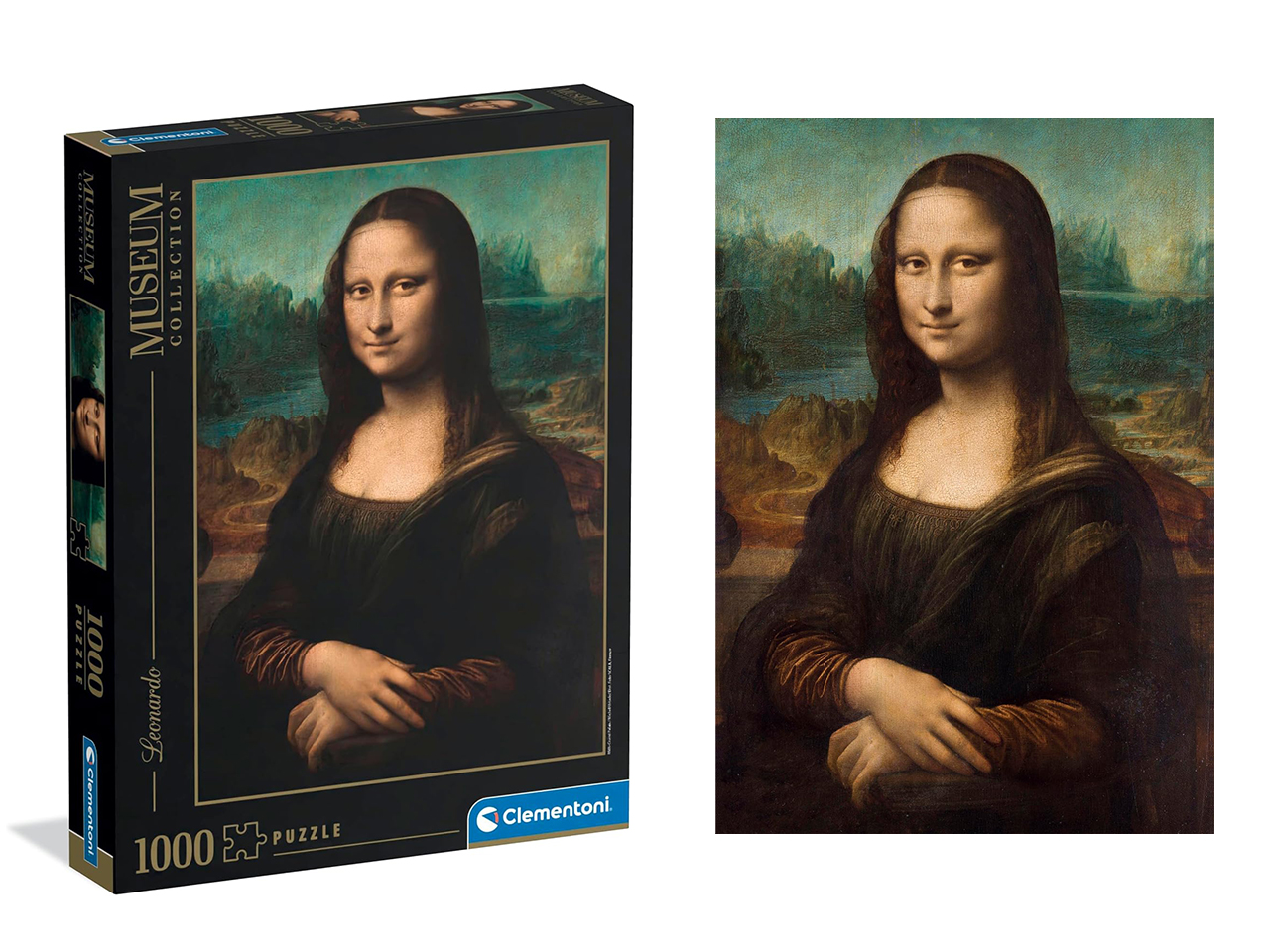 PUZZLE 1000 HQC MUSEUM MONA LISA 37085.6