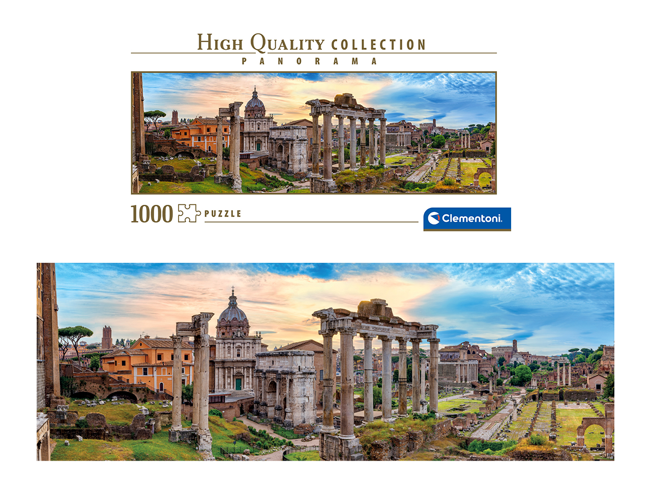 PUZZLE 1000 PANORAMA HQC TWILIGHT OVER THE 37114.3