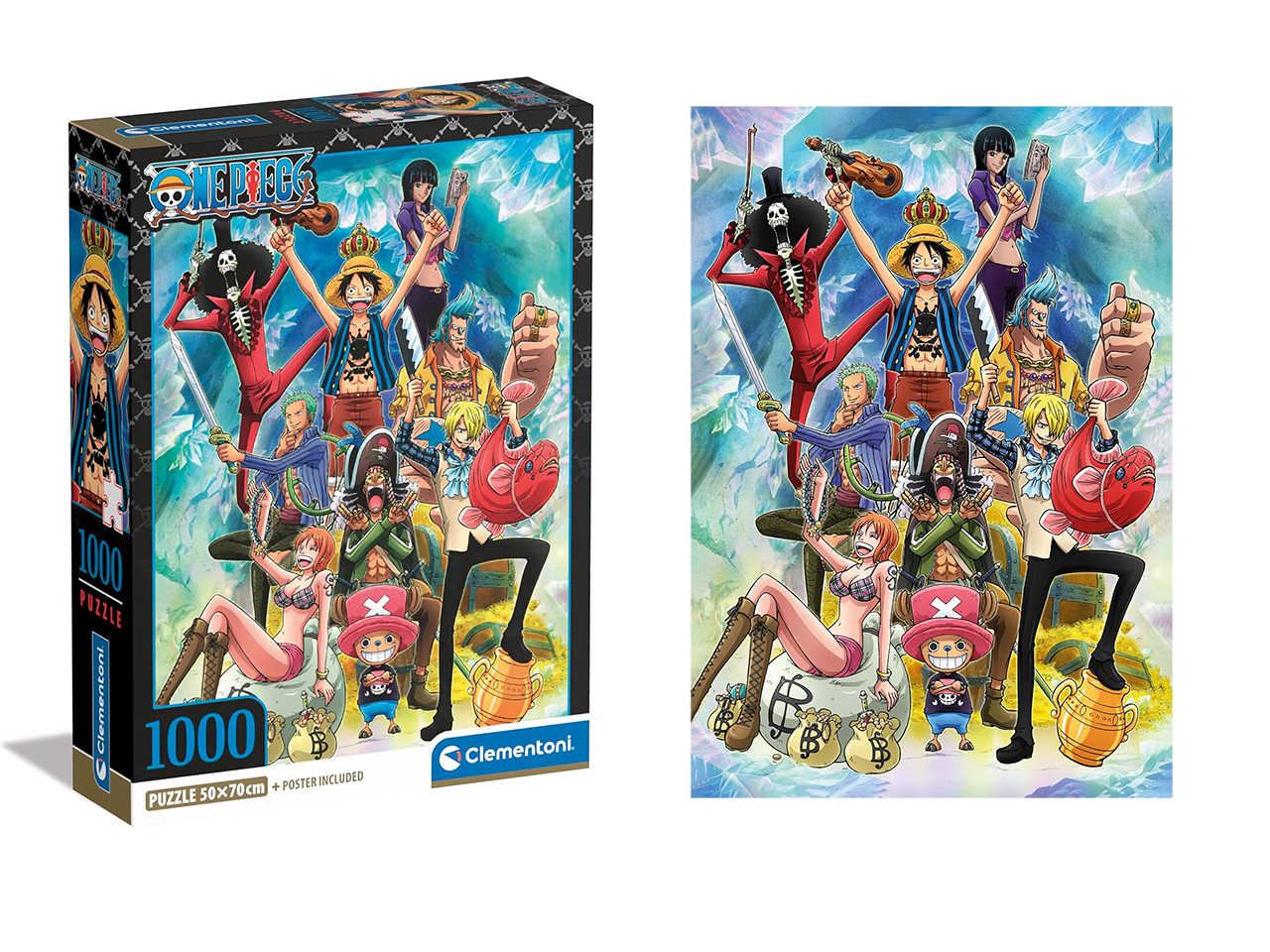 PUZZLE 1000 ONE PIECE COMPACT 39920.8