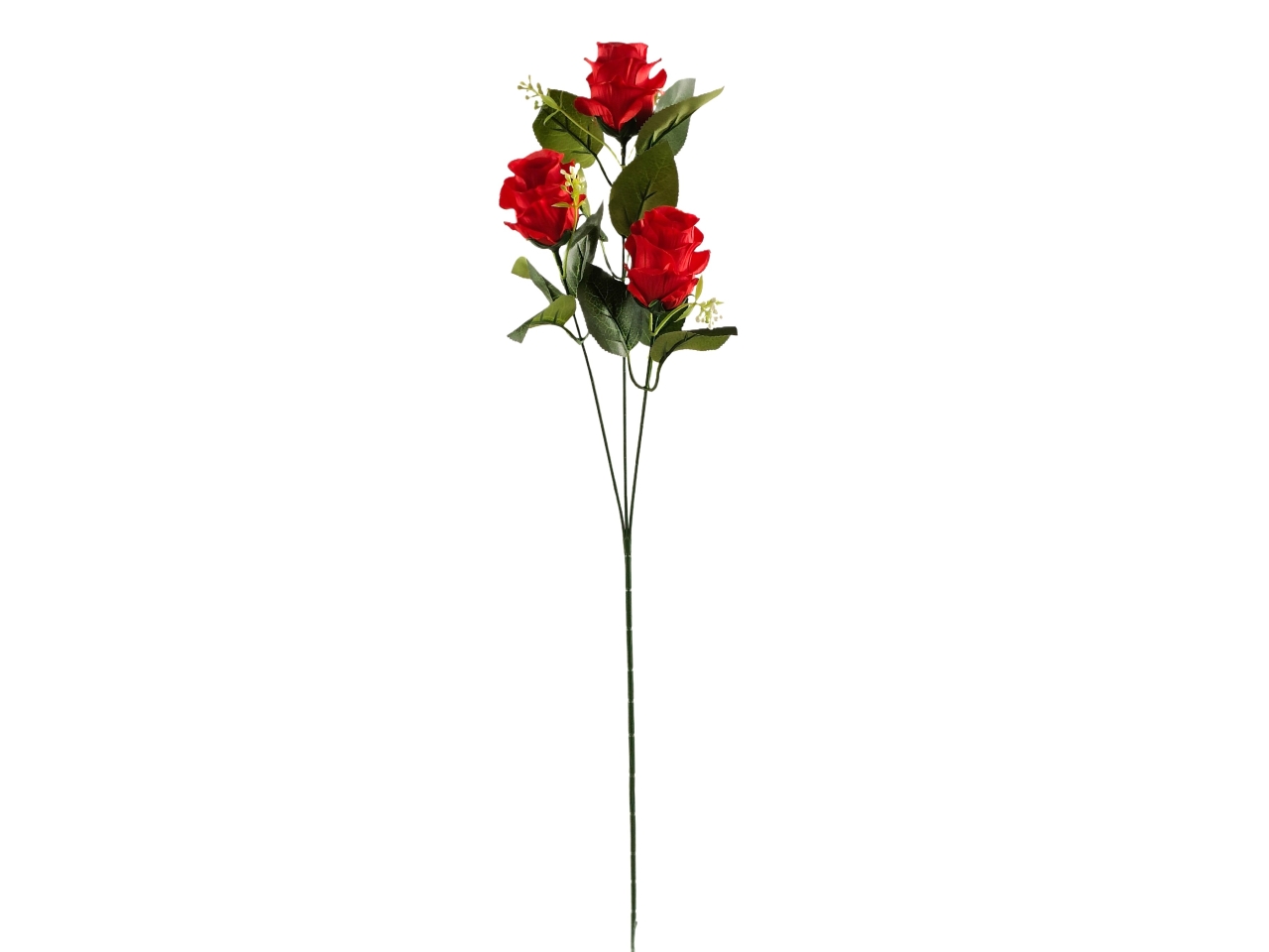 ROSA SPRUZZATA CON 3 BOCCIOLI ROSSI DS003582 ROSA SPRUZZATA CON 3 BOCCIOLI ROSSI DS003582