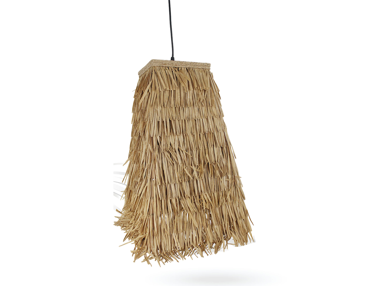 LAMPADARIO LEGNO E BAMBOO 29X29X49CM 15926