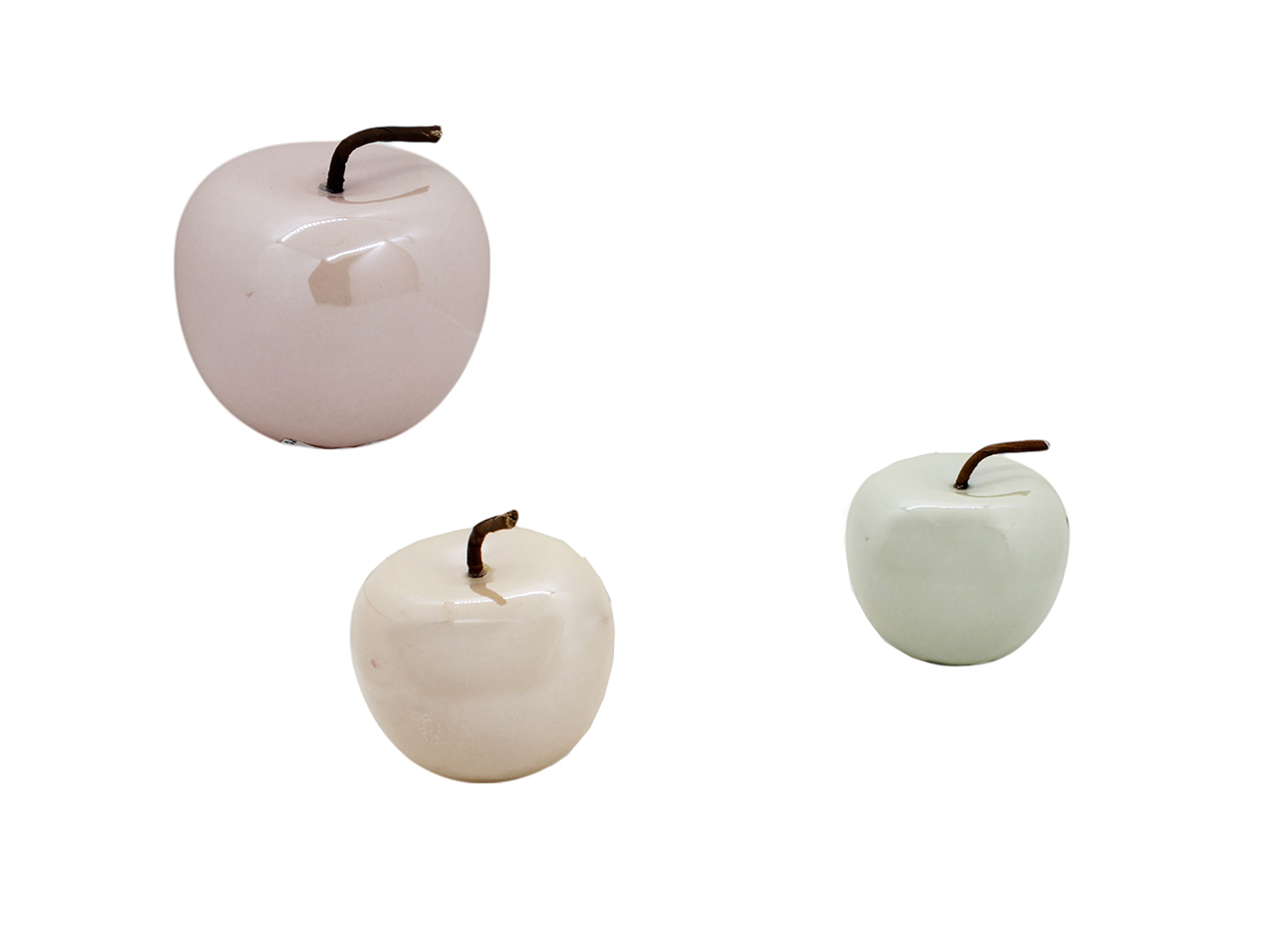 MELA CERAMICA 10X11CM COL. ASS. 77357 MELA CERAMICA 10X11CM COL. ASS. 77357