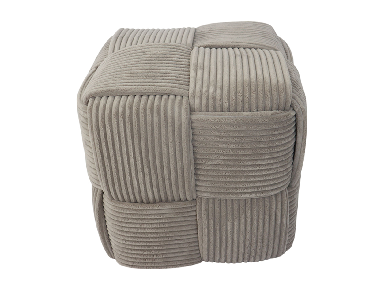 POUF CUBO TESSUTO 40X40CM GRICIO 63097 POUF CUBO TESSUTO 40X40CM GRICIO 63097