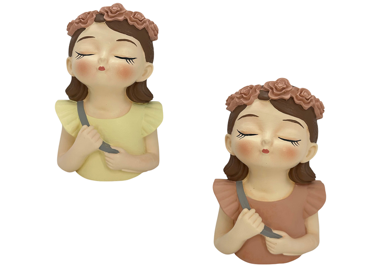 VASO CERAMICA VISO 10X8X15CM ASS. 63349