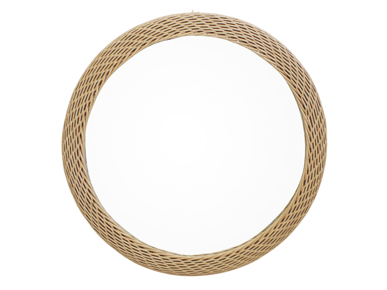 SPECCHIO 60CM LEGNO E RATTAN 65121 SPECCHIO 60CM LEGNO E RATTAN 65121