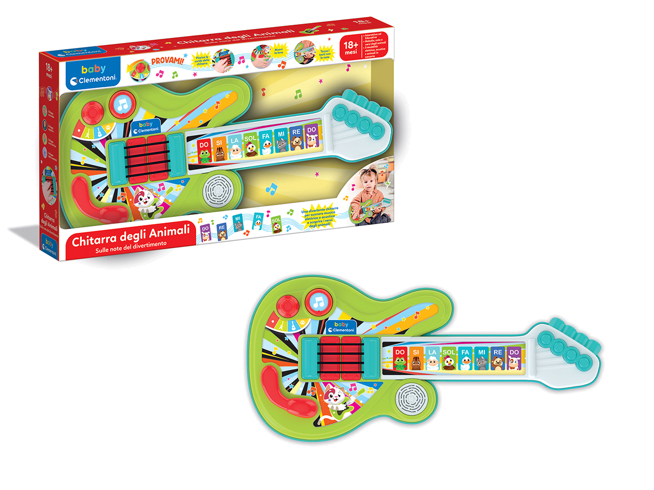 BABY CLEMENTONI MUSICALI CHITARRA IT 17978.7