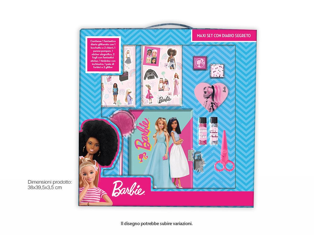 BARBIE MAXI SET CON DIARIO BR0827 BARBIE MAXI SET CON DIARIO BR0827