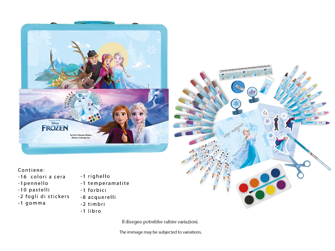 FROZEN SET DA COLORARE DELUXE FR1144